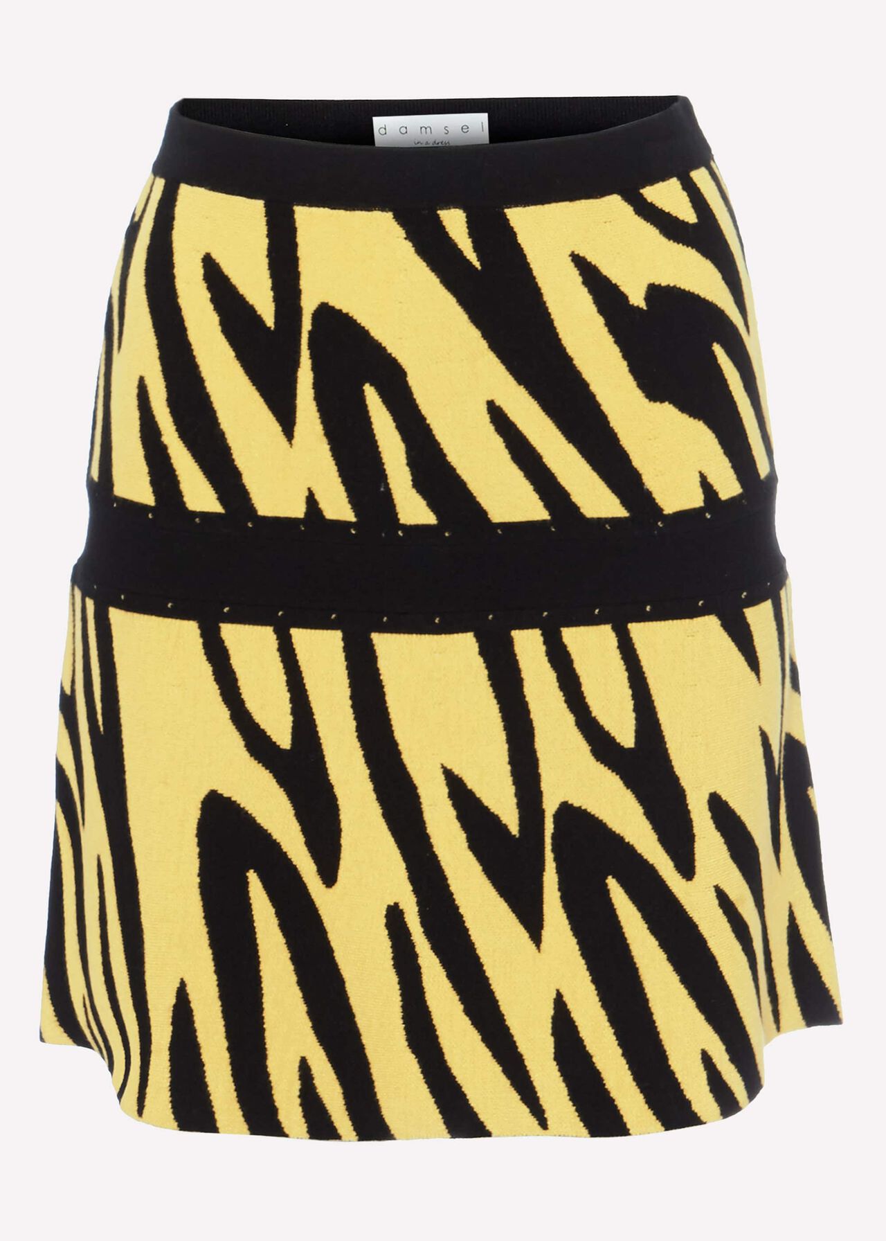 Lia Zebra Knit Skirt