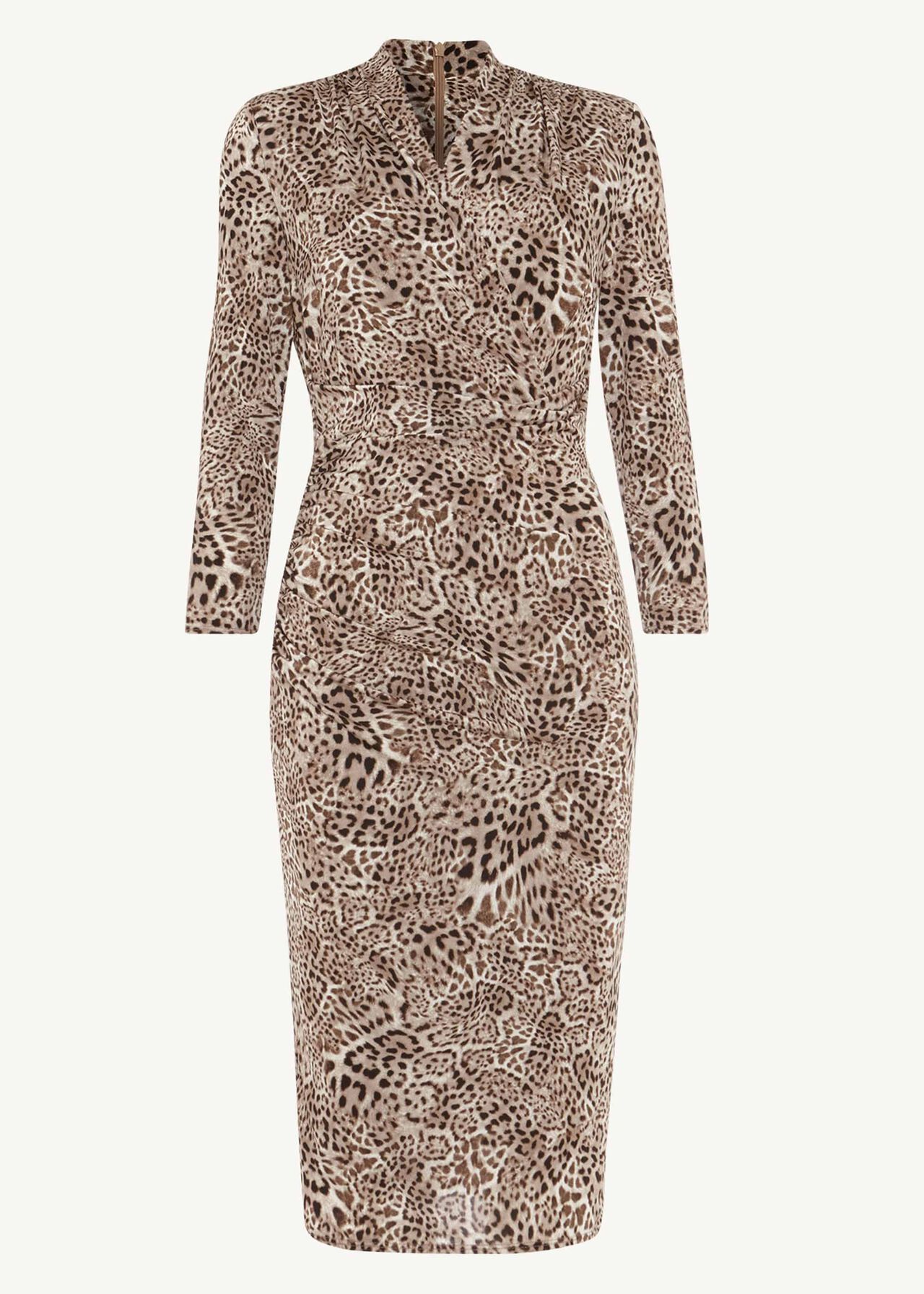 Kacey Leopard Print Dress