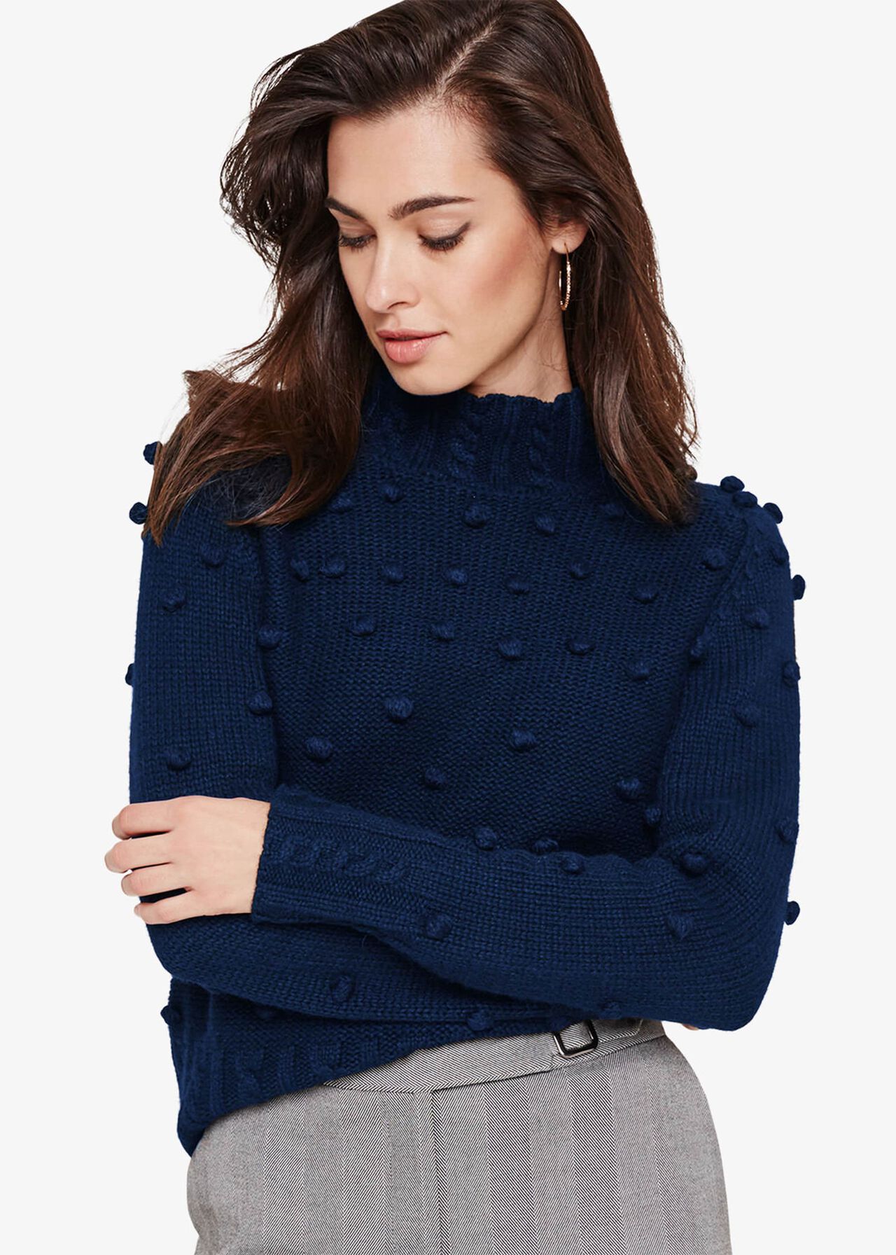 Brionee Bobble Knitted Jumper