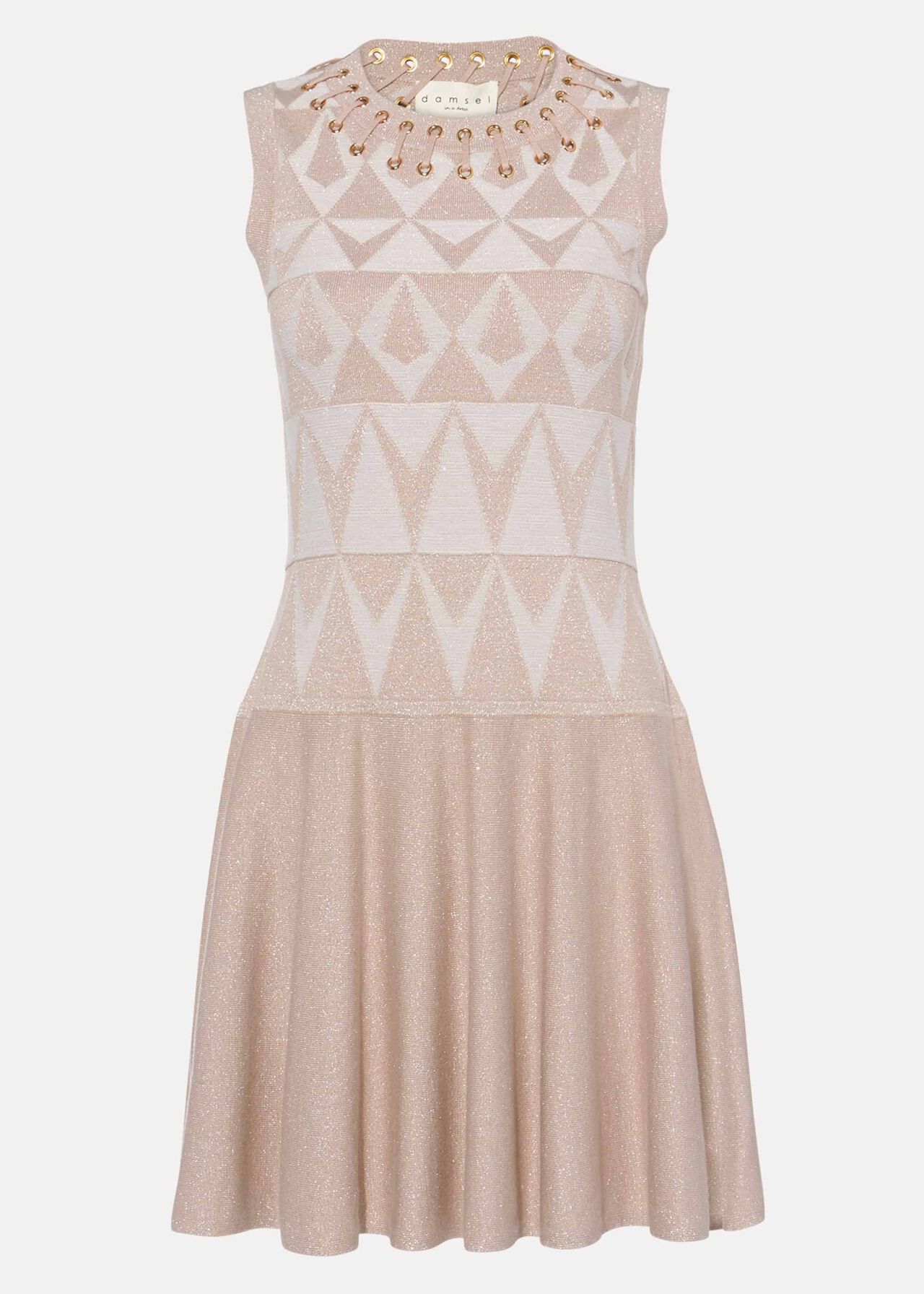 Ricarda Shimmer Knit Dress