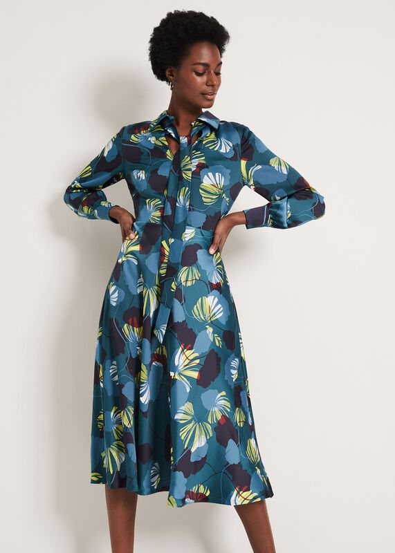 Sianasse Floral Print Dress
