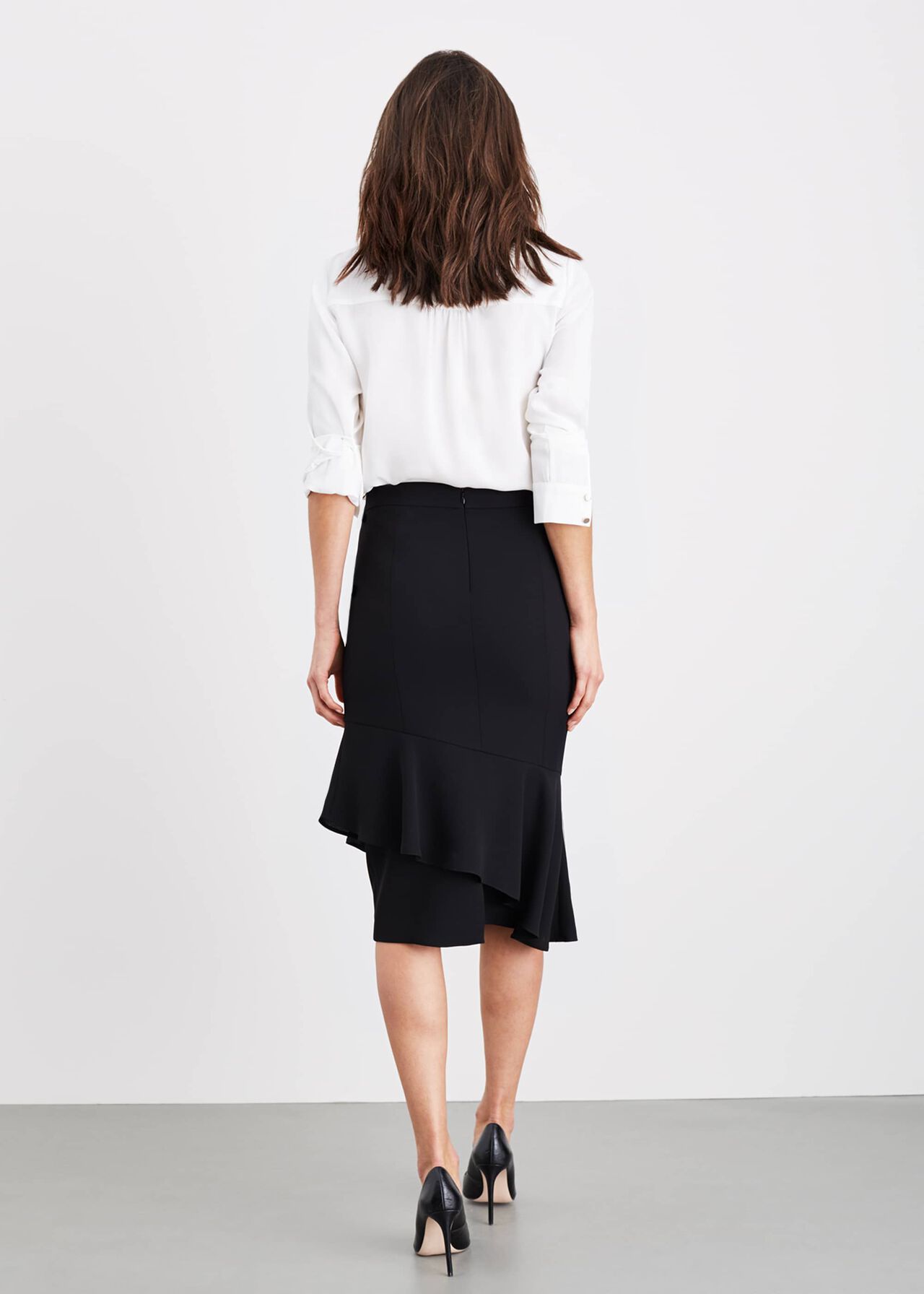 Lydia City Suit Frill Skirt