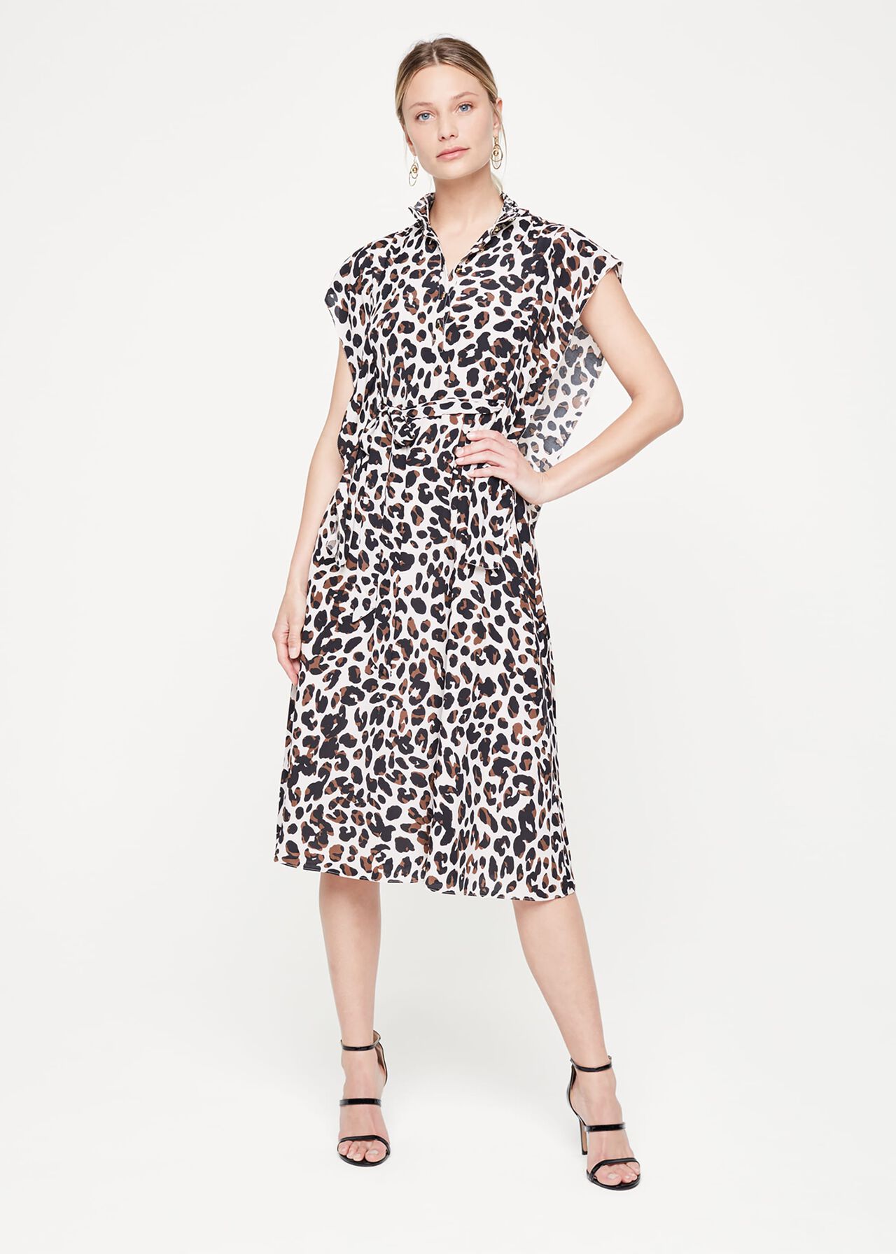 Trudy Leopard Print Dress