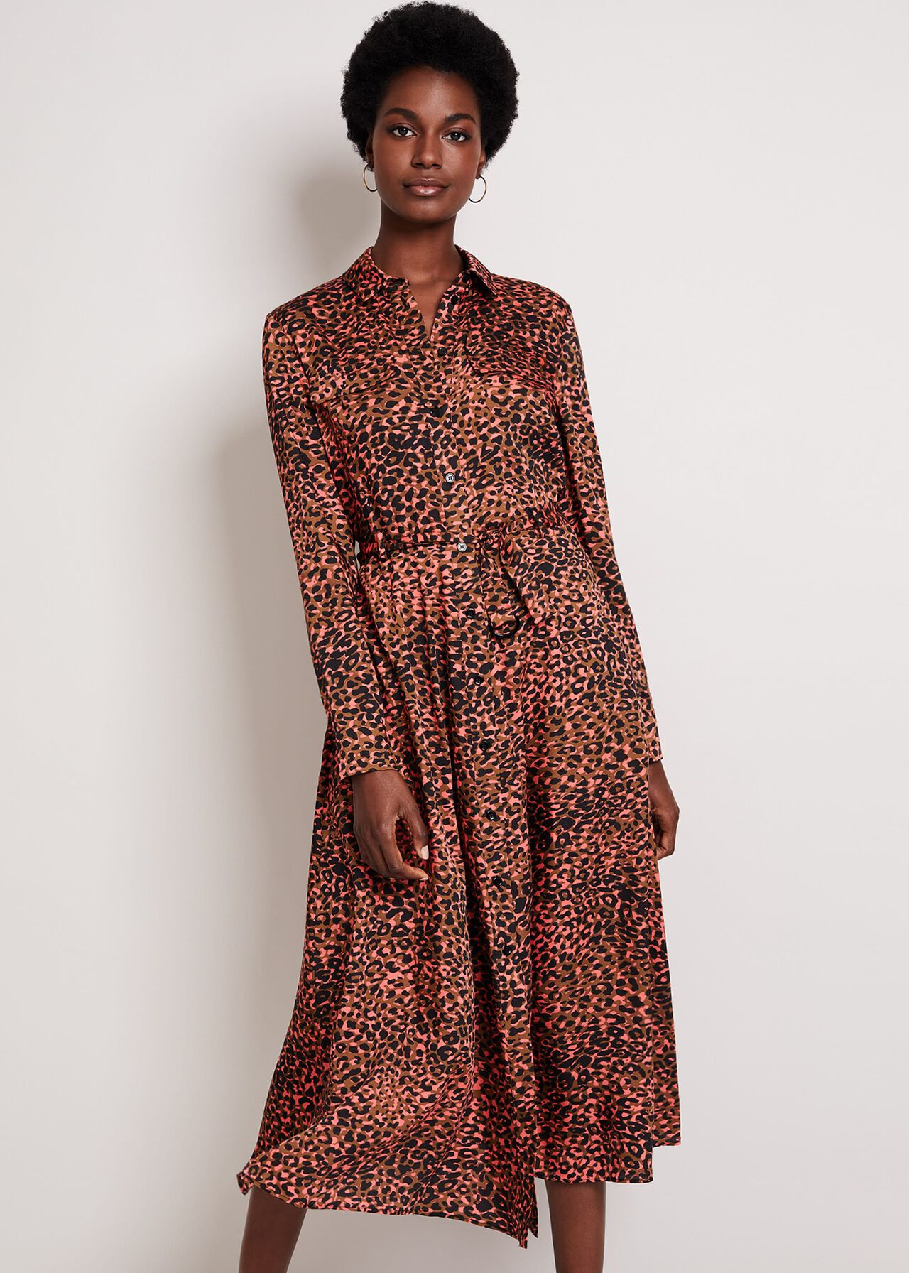 Mayumi Leopard Dress