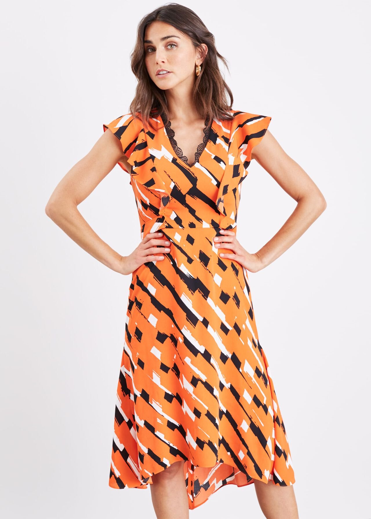 Drina Print Dress