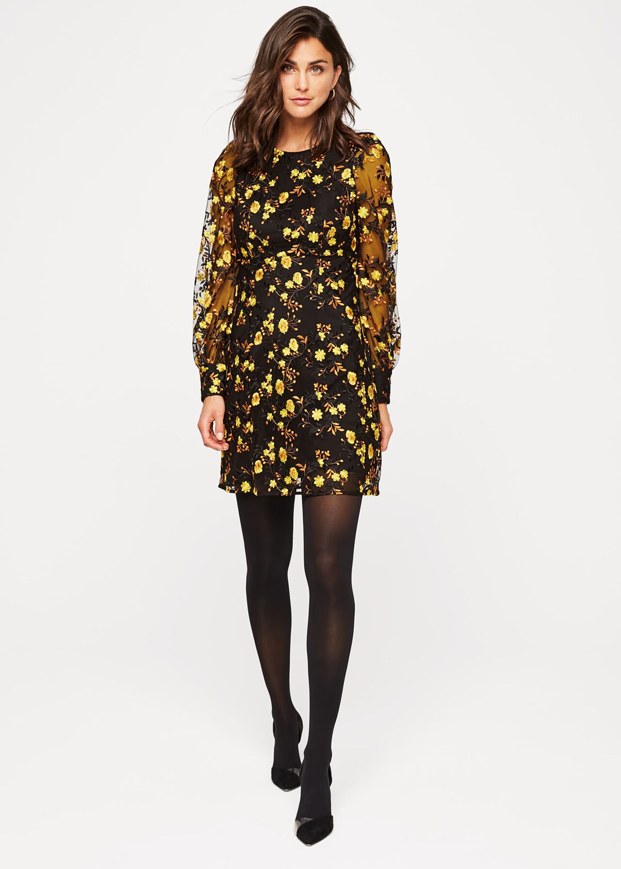 Lovell Floral Embroidered Dress