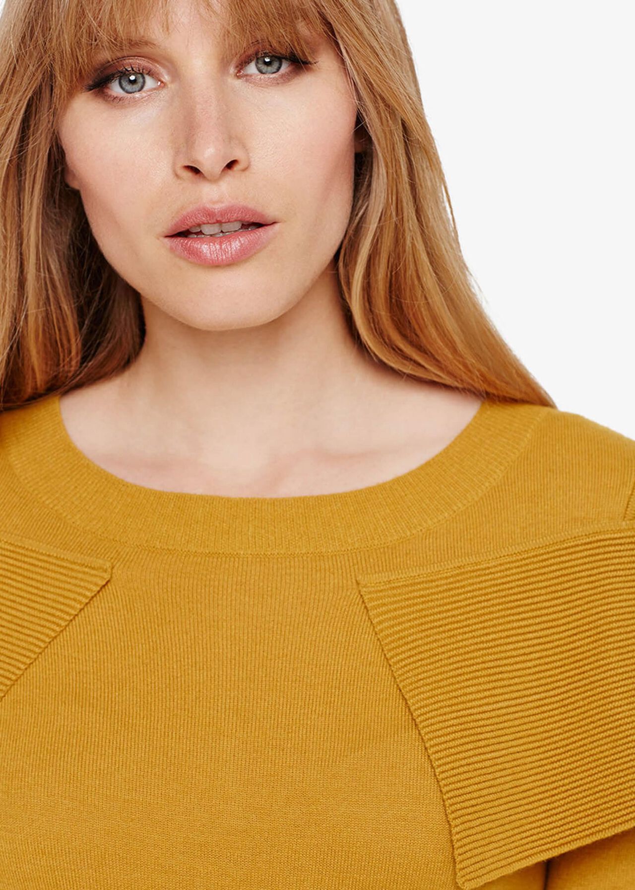 Agnes Fold Over Knitted Jumper