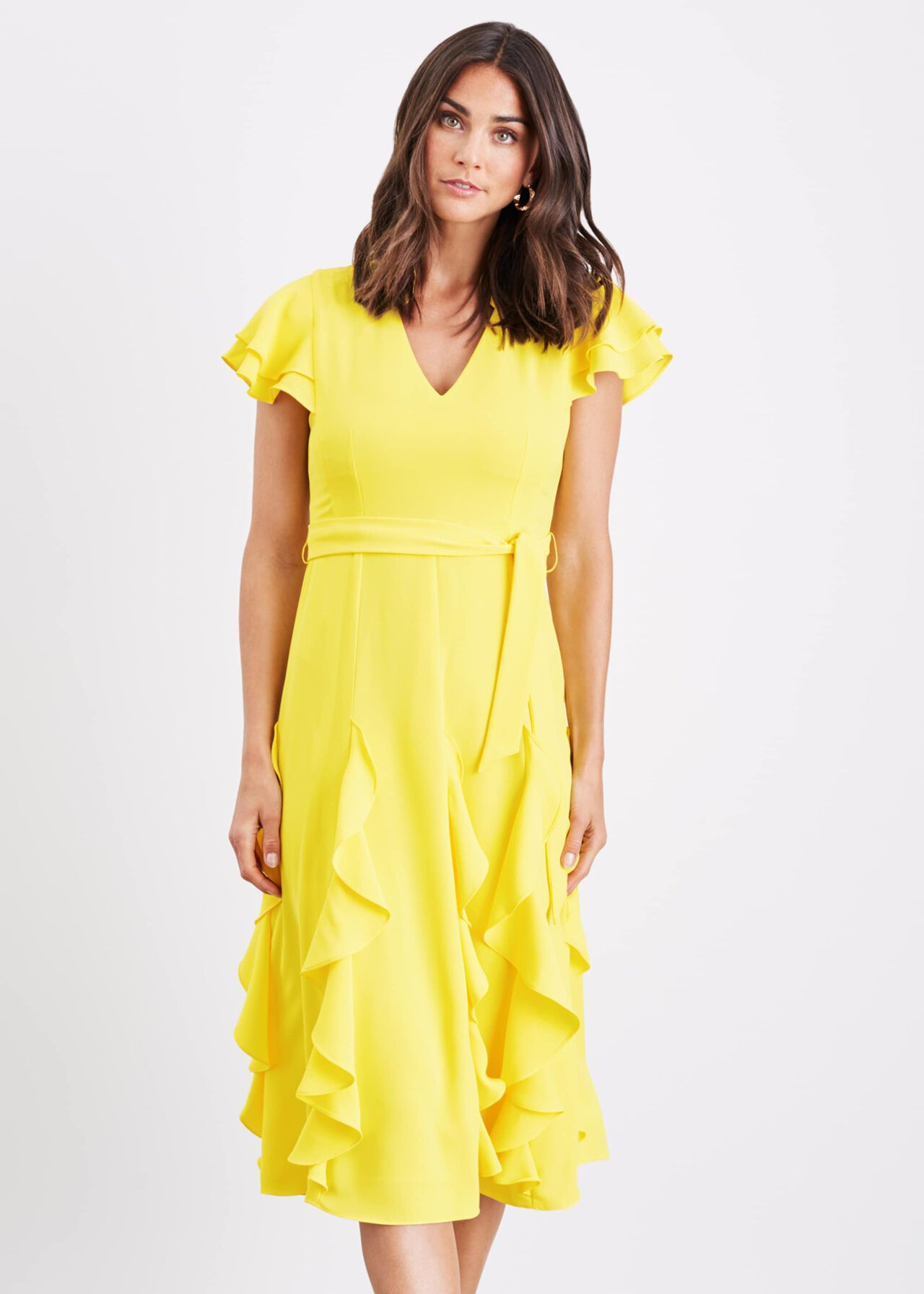 Cemile Frill Dress