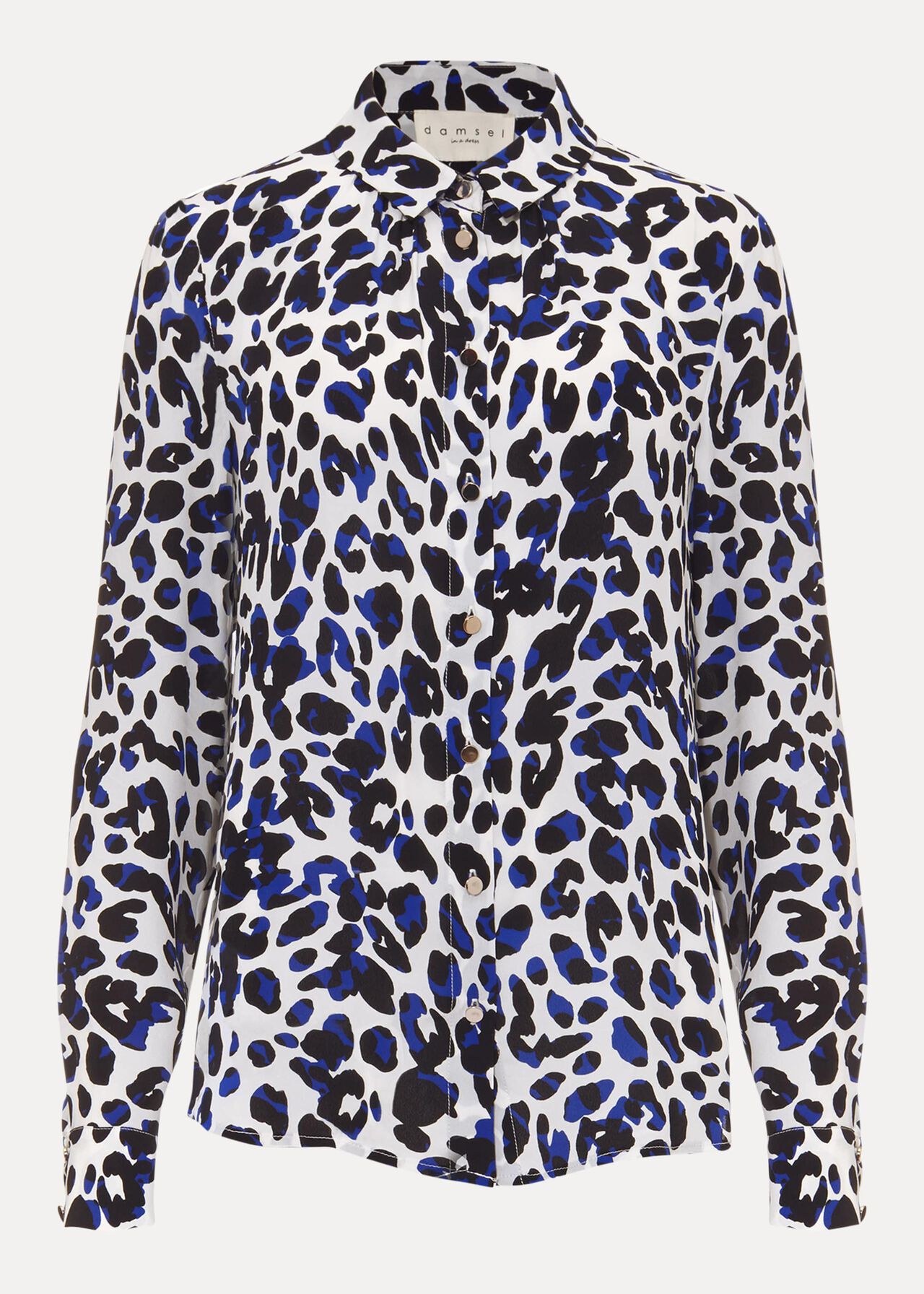 Urban Silk Blend Leopard Shirt